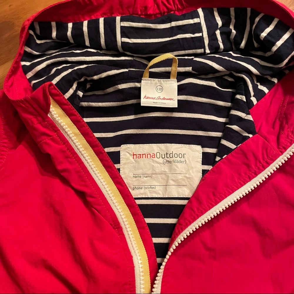 Hanna Andersson raincoat